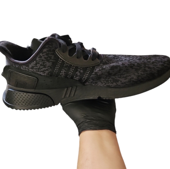 Adidas EQT Cushion ADV Triple Black Mens Size 12.5 Running Sneakers BY9507 RARE! - Picture 12 of 14